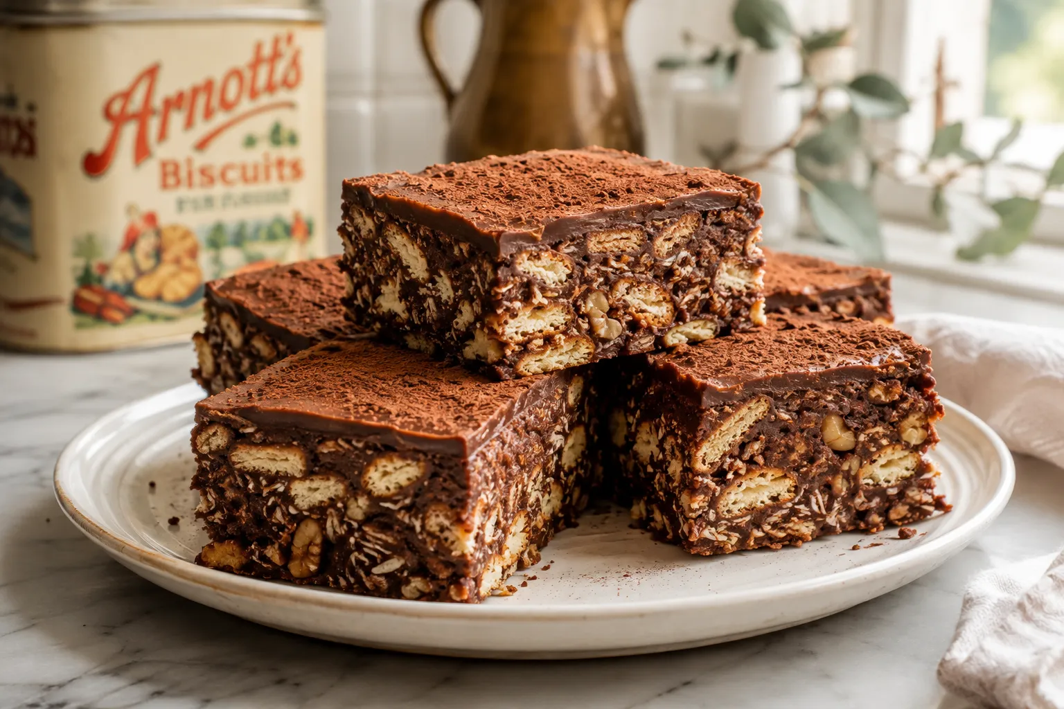 Classic No-Bake Hedgehog Slice Recipe