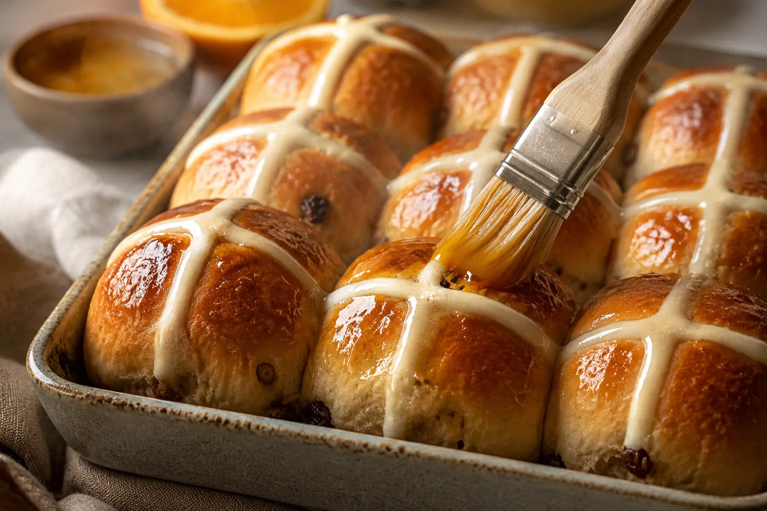 Step 8 — Glaze While Hot