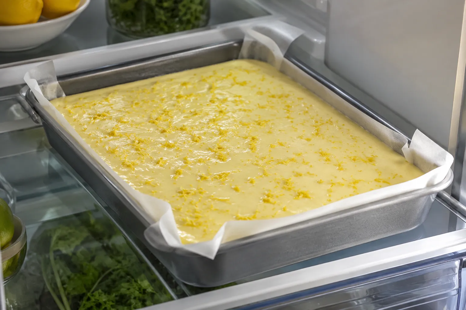 Return to fridge to let icing set