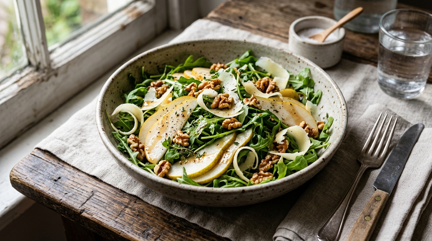 Rocket Pear Salad