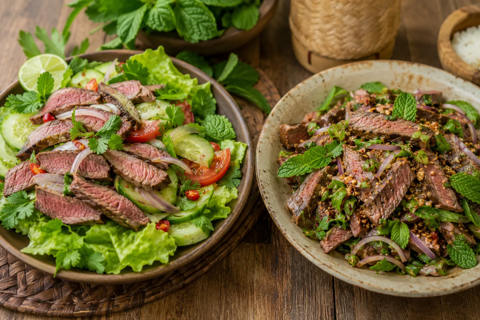 Regional Comparison Image — Yum Nua vs Nam Tok
